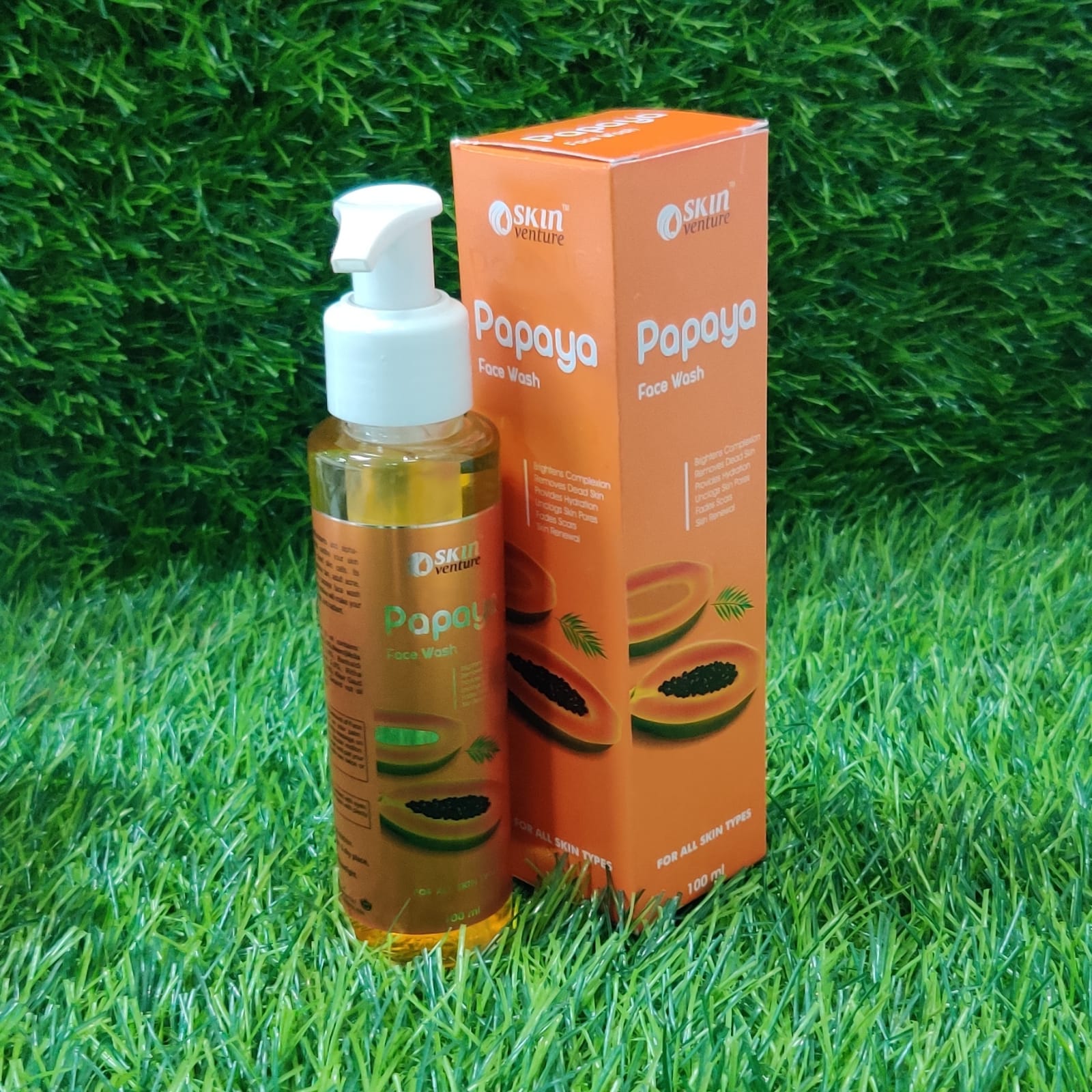 SKIN VENTURE PAPAYA FACE WASH Skin Venture