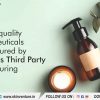 Third Party Cosmetics Manufacturing
